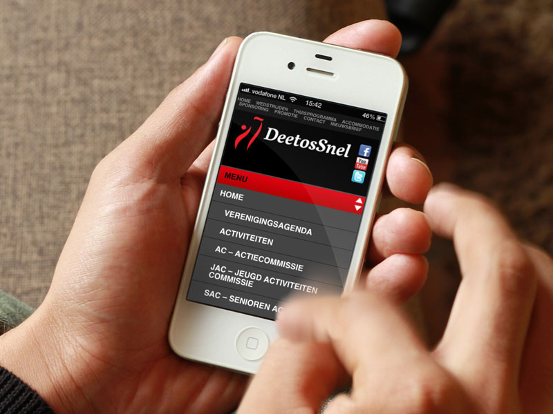 DeetosSnel iPhone Website