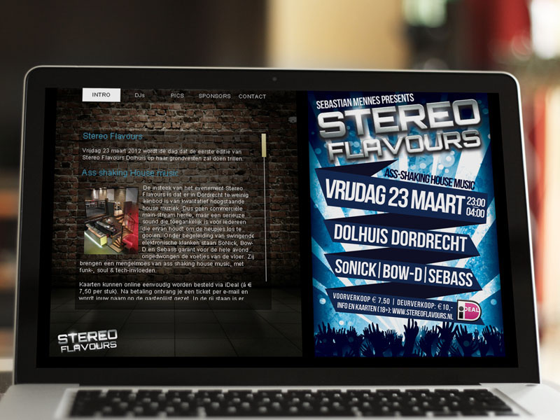 Stereo Flavours Website