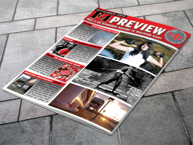 Fit For Free Magazine Ontwerpen